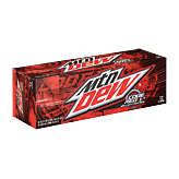 Mountain Dew Code Red Soda 12 Oz Fridge Mate Left Picture